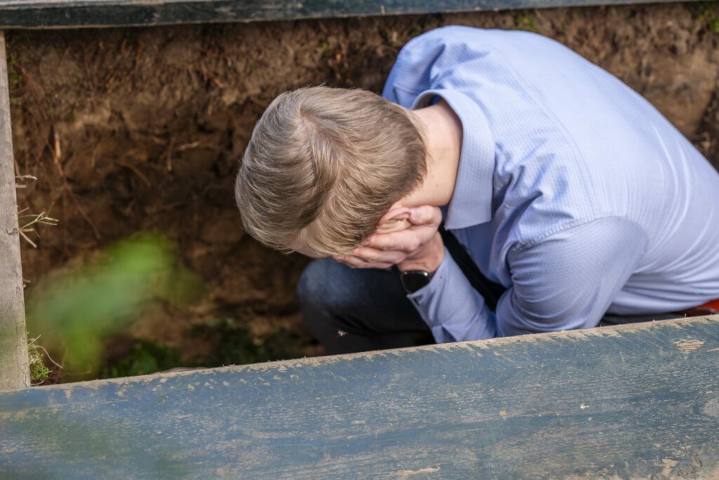 afscheid van een baby